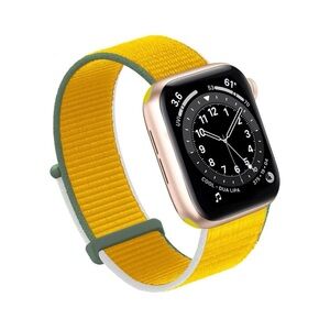 Yellow Nylon Loop Apple Watch Band 38mm/40mm